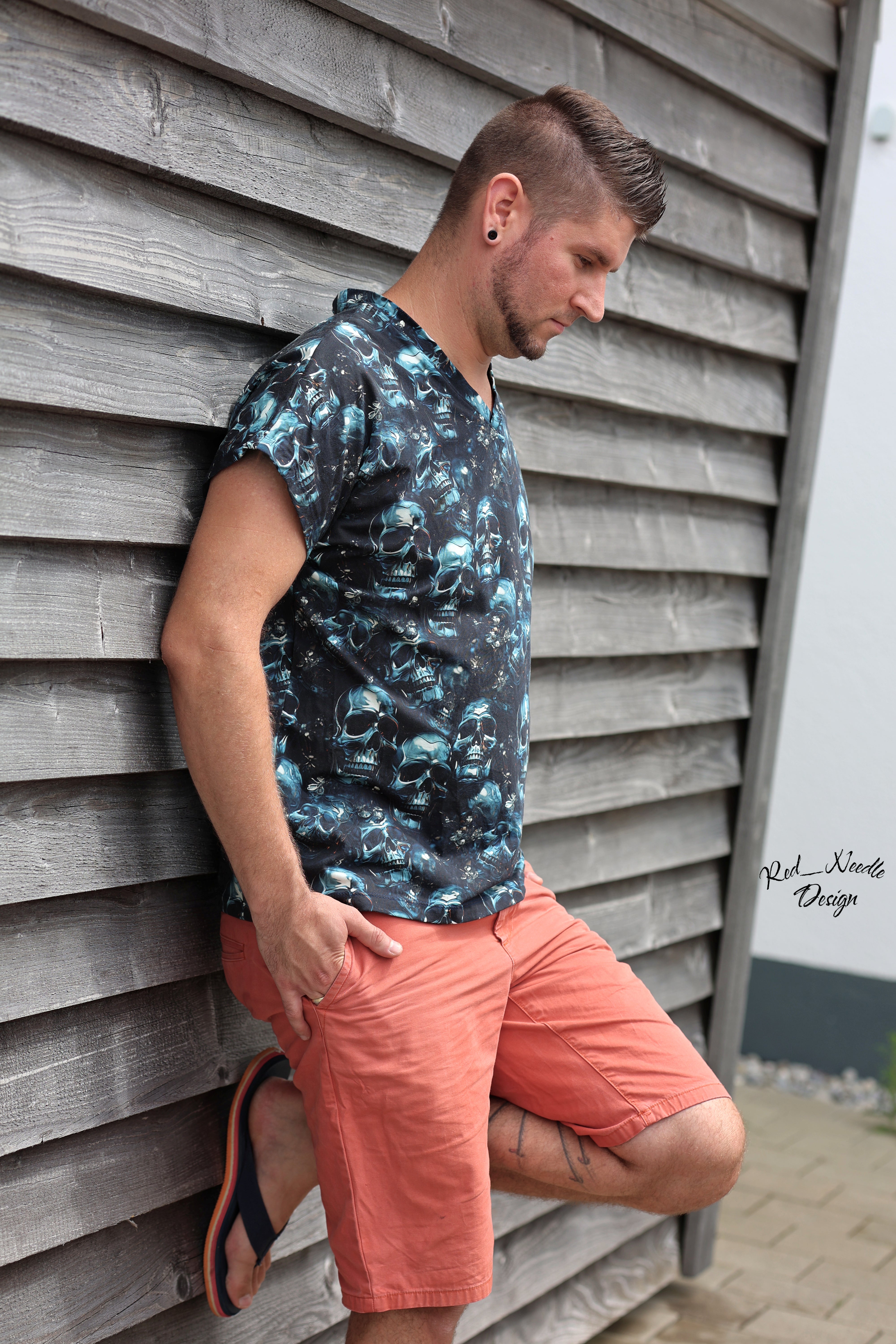 Blue Skull Halloween